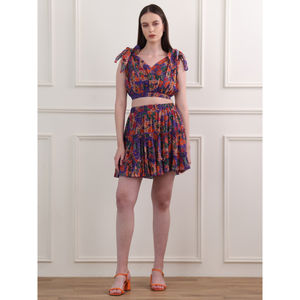 Robe moulante solide pour femmes en lycra/polyester avec col licou, coupe sans manches, longueur au genou élégante tenue de fête occidentale - Product Image 1