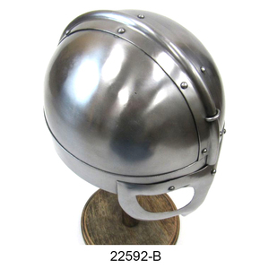 Prix le plus bas casque d'armure de panache de Troie de fer de haute qualité avec casque d'armure médiévale antique en cuivre casque de chevalier - Product Image 4