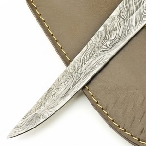 Cuchillo de Exterior Multiusos de Grado Industrial con Hoja de Damasco - Product Image 6