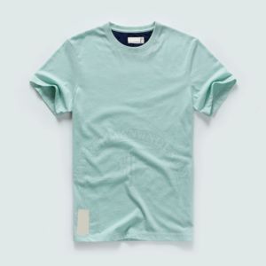 เสื้อเชิ้ตผู้ชายแขนสั้นทรงสูงสำหรับผู้ชายเสื้อยืดผู้ชายแบบเรียบง่ายสไตล์ลำลองขายส่งมีความสูงจากโรงงานใหม่2024 - Product Image 6