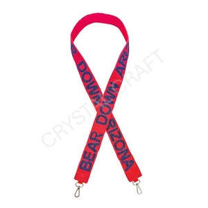 Wooo Pig Sooie Seed Bead Bag Straps Accessoires de mode avec forme personnalisée et design Sangle de sac à main perlée - Product Image 3