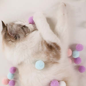 Jouet pour chien interactif, lanceur de balles en peluche en plastique écologique pour l'intérieur, jouet d'exercice - Product Image 2