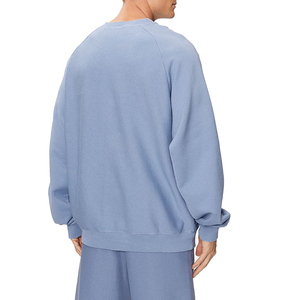 Sweat-shirt oversize uni pour homme - Chaud, respirant, 100% coton polaire pour une utilisation en extérieur le soir - Product Image 2