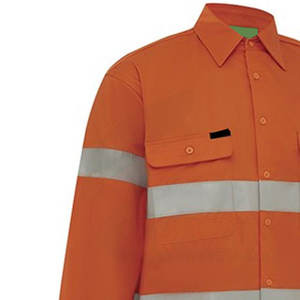 Construction Custom Labors Work Wear Chemise à manches longues Chemise de travail confortable à manches longues - Product Image 6