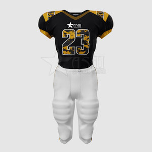 Maillot de football américain Design d'uniforme de football américain Uniforme de football américain bon marché pour les jeunes Maillot de football américain - Product Image 2