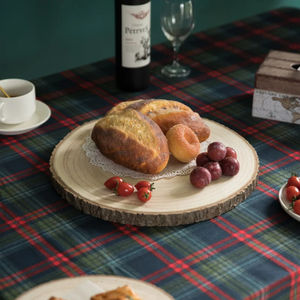 Plateau en bois nouveau Design élégant fait à la main pour la Table de fête à manger utiliser un plateau en bois pour tasse à thé servant un ensemble de 2 plateaux en bois - Product Image 3