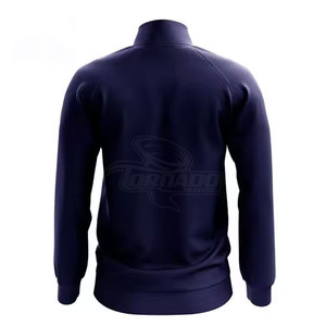 Diseña Tu Propio Logotipo, Chaqueta de Rugby de Manga Larga, Transpirable, 100% Poliéster, Cómoda, Unisex, Gran Venta - Product Image 2
