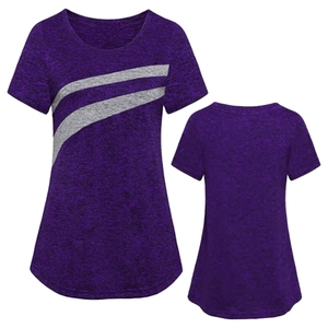Saleh Enterprises Women Plus Size Premium Jersey Cotton V-neck T-<b>Shirt</b> Streetwear Style Soft Loose Fit Casual Summer Short - Product Image 1