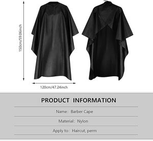 Delantal de Salón Unisex Resistente, Ecológico e Impermeable, con Bolsillos para Herramientas, para Barbería y Peluquería, con Logotipo y Diseño Personalizados - Product Image 4