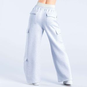 Venta al por mayor Gimnasio Cargo Jogger Casual Mujeres Deportes Entrenamiento Yoga Pantalones Fitness Mujeres Joggers sueltos Pantalones con Yoga 2026 - Product Image 4