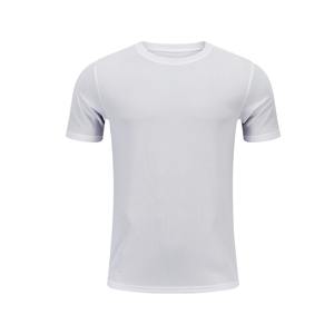 เสื้อยืดลำลองผู้ชายสีทึบแขนสั้นคอสูง - Product Image 6