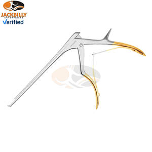 JACKBILLY Love Kerrison Rongeur Punch Instrumento quirúrgico Manual Placa de pie regular Adelante en ángulo 40 grados Mordida 1mm Tamaño de mordida - Product Image 5