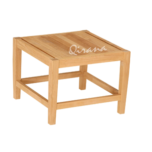 โต๊ะกาแฟทำจากไม้สักเป็นมิตรกับสิ่งแวดล้อมโต๊ะกาแฟทำจากไม้เนื้อแข็งทรงสี่เหลี่ยมสำหรับสวนในร่มและกลางแจ้งเฟอร์นิเจอร์ริมสระน้ำอันงดงาม - Product Image 3