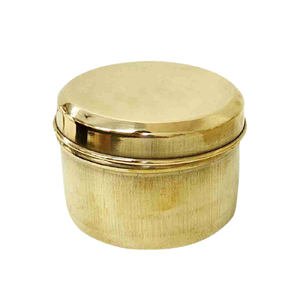 Contenedor Chapati chapado en oro de latón para uso en cocina de restaurante Contenedor Chapati Roti Box a precios asequibles - Product Image 3
