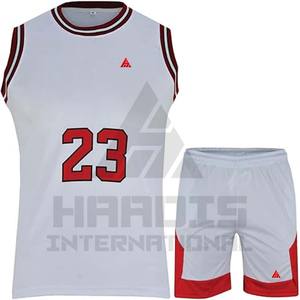 Camiseta de baloncesto de secado rápido de prensado en caliente barata de alta calidad personalizada - Product Image 1