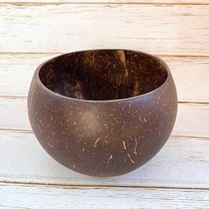 Vente en gros de bols en coquille de noix de coco faits à la main respectueux de l'environnement Vegan Salade Smoothie ou Bouddha Bol en noix de coco du Vietnam - Product Image 4