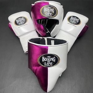 No Boxing No Life Elite Boxing Set with Premium Gloves <b>Head</b> Guard Groin Guard Complete Sparring <b>Training</b> Kit Adult And Children - Product Image 3