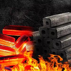 Charbon de bois dur naturel inodore à chaleur directe haute et longue durée pour barbecue Barbecue Charbon de bois - Product Image 1