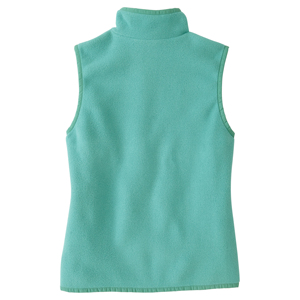 Chaleco de lana multicolor para mujer Extra suave hinchado con cremallera de bloque de color cálido algodón poliéster acogedor cómodo estilo salvaje Top - Product Image 3