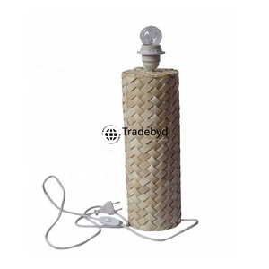 Lámpara de Mesa Decorativa Moderna de Primera Calidad con Incrustaciones de Hueso, LED, Base E26, Alimentación CA, Regulable, para Bebés y Niños - Tradebyd - Product Image 1