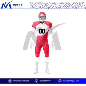 ชุดเครื่องแบบฟุตบอลอเมริกันผู้ชายชุดเสื้อกีฬาแห้งเร็วระบายอากาศได้ดีชุดทีมสโมสรเสื้อผ้าสำหรับฝึกซ้อมขายส่ง - Product Image 4