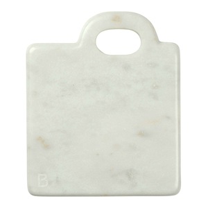 <b>Chopping</b> Board Marble 14x17 cm Cutting Board Customized Wholesale White & Brown <b>Chopping</b> <b>Blocks</b> Made in India - Product Image 1