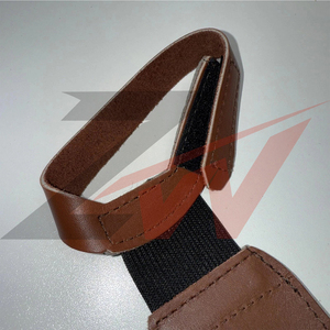 Guante de Tiro con Arco de Cuero de Tres Dedos, Fabricante OEM, Logotipo Personalizado, Proveedor Mayorista para Arqueros Profesionales - Product Image 2