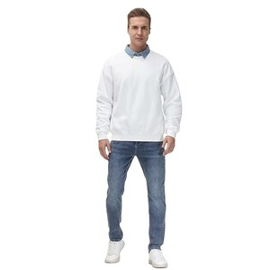 Sweat à capuche personnalisé de haute qualité 100% coton pour hommes, couleur unie 400g, polaire lourde, sweat-shirt décontracté, vêtements imprimés pour l'hiver - Product Image 1