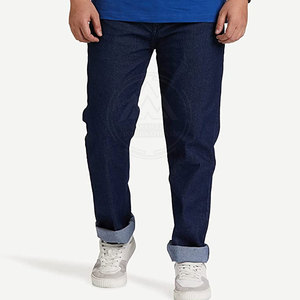 Pantalones vaqueros informales personalizados para hombre, patrón recto ligero con servicio OEM profesional con diseño de logotipo, oferta de alta demanda - Product Image 4