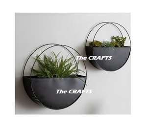 Lot de 3 jardinières de forme carrée avec support haut jardinières de couleur noire en fer faites à la main pour la décoration de restaurant à la maison - Product Image 5