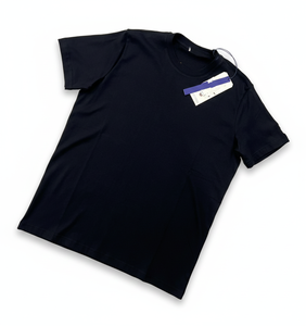 Camiseta de Algodón Lisa para Hombre, Manga Corta, Cuello Redondo, Diseño Casual, Posición del Logotipo en la Parte Delantera, OEM, ODM, Etiqueta Privada Personalizada, Venta al por Mayor - Product Image 1