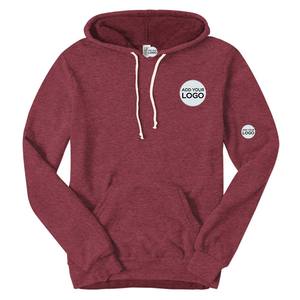 Sudadera con Capucha Tri-Blend para Hombre, de Algodón Ligero, Informal, con Cordón y Bolsillo - Product Image 1