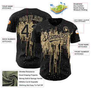 Ropa Unisex, Camisetas de Béisbol con Bordado Sublimado, Camisetas Personalizadas de Venta Caliente 2025, Ropa Deportiva de Béisbol y Sóftbol - Product Image 3