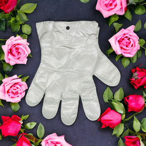 Gants ménagers ultra-fins, imperméables et durables en HDPE/PE/LDPE recyclé, biodégradables et écologiques, certifiés CE/ISO SP1, vente en gros - Product Image 2