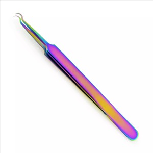 Pincettes d'extraction de points noirs de haute qualité, outil d'extraction de points noirs, boutons, acné, tête blanche, ensemble droit - Product Image 5