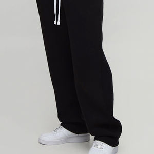 Pantalon de survêtement homme couleur unie, design de haute qualité avec taille élastique et cordon de serrage, streetwear 2026 pour acheteurs en gros, pas cher - Product Image 4