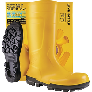 Bottes de sécurité jaunes Work It taille 47 S5 EN ISO 20345:2022 S5 SR FO LG PVC - Product Image 2