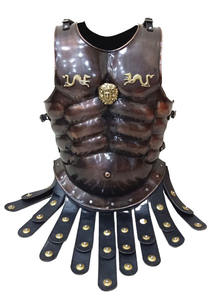 Muscles Armor Jacket Leather Strap <b>Medieval</b> <b>Costume</b> Antique Finish Armor <b>Medieval</b> Jacket - Product Image 6