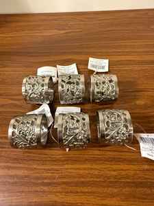 Anillos de servilletas, anillos de servilletas de ratán, anillos de servilletas de mimbre, Decoración de mesa - Product Image 5