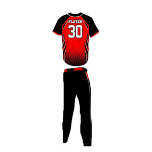 Vente en gros de maillots de baseball en polyester à sublimation, maillots et pantalons personnalisés, uniformes divers styles de baseball - Product Image 3