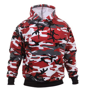 Sudadera con capucha de estilo de camuflaje de algodón 100% de alta calidad de último diseño, sudaderas y sudaderas con capucha de camuflaje por sublimación - Product Image 2