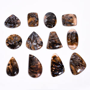 Bâton turc naturel de haute qualité Agate Cabochon pierres précieuses de Quartz en vrac pour la fabrication de bijoux Lot en gros avec des formes de mélange - Product Image 5