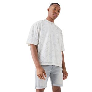 Jean en coton extensible de haute qualité, best-seller, design à deux poches, délavage acide, short uni tendance pour homme - Product Image 6