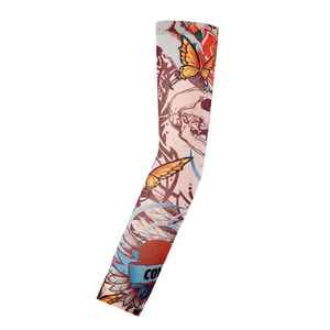 Manches à séchage rapide bras de tatouage de sport Protection solaire manchon de bras de Compression plus chaud pour les hommes personnalisé votre propre conception de Sublimation - Product Image 3