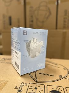 Mascarillas Faciales Desechables de Tela No Tejida de 5 Capas con Certificación FFP3 NR, Certificación CE, Modelo Antipolvo, con Clip Nasal Ajustable - Product Image 5