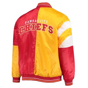 Chaqueta Bomber de Satén Verde Personalizada, Chaqueta de Satén Hecha a Medida, Chaqueta de Béisbol de Satén, Chaquetas de Seda para Hombre - Product Image 6