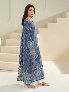 Jilani Exporters Present Elegant Women's Shalwar Kameez Dupatta <b>Printed</b> Lawn Cotton Fabric for Any Occasion Indian Pakistani - Product Image 4