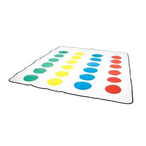 Twister Turntable Keychain Musical Educational PVC Baby Gym Play <b>Mat</b> Sports Toy Portable Folding Exercise <b>Mat</b> - Product Image 1