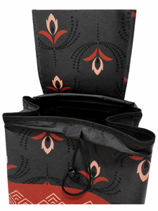 <b>Trolley</b> Cart Platform Large Capacity <b>Foldable</b> 6 Wheels Stair Climbing Shopping Waterproof Bag Geometric Pattern Design Light - Product Image 5