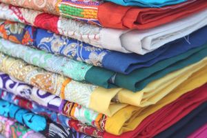 Tenture murale vintage de Bohème en coton patchwork fait à la main avec corde pour restaurants et hôtels - Product Image 2